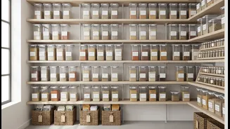 Monsoon Kitchens Benefit From Clear Labels And First-In, First-Out Storage