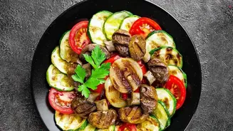 Nutrition Does Not Produce A Clear Winner Between Mushrooms And Zucchini, As Neither Vegetable Is Universally Better