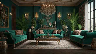 Kailasa: A Dazzling 6,000 Sq Ft Maximalist Haven in Delhi