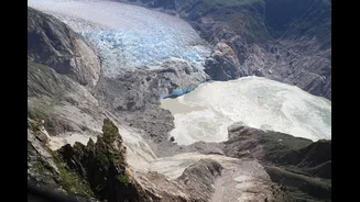 Desgelo no Alasca provoca segundo maior tsunami já registrado, com 480 metros de altura