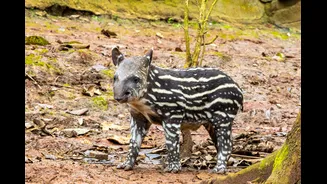 Filhotes de anta, lhama e antílopes são as novidades do Simba Safari