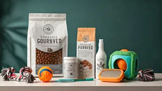Toys, Grooming And Food Are Pet Cart Staples