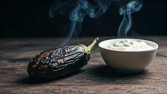 Smoky Roasted Brinjal with Creamy Curd: A Simple & Nutritious Indian Delight