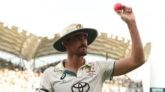 Mitchell Starc becomes first left-arm bowler with 450 Test wickets