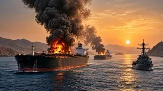 Iran claims control of Strait of Hormuz, warns US warships