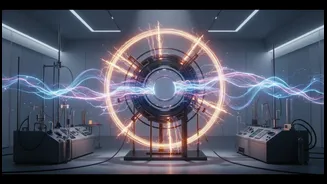 Black-Hole-Like Energy In The Lab shows how rotating-object physics can amplify waves