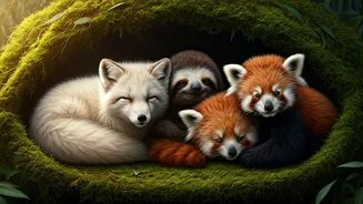 Unveiling the Warmest Animal Sleepovers