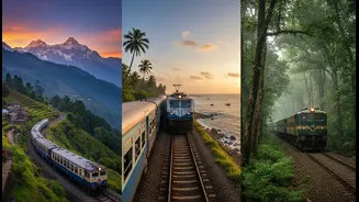 Ride Through Mountains, Beaches And Forests On These Indian Rail Routes
