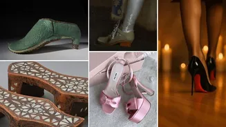 Evolution of high heels from function to fashion statement across centuries
