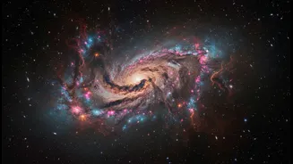 Centaurus A Makes Deep Space Feel Textured