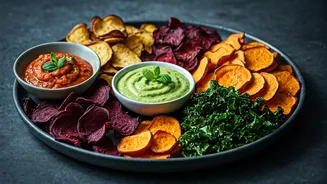 Crunchy Snacks And Creamy Dips Are Trending
