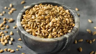 Try these dishes with toasted sunflower seeds
