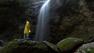 Urban waterfalls can help you relax, move, and recharge
