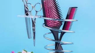 Pins And Clips Provide The Hold: Two-Strand Twists Can Create Detail Without Complicated Braiding