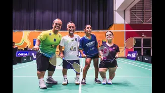 Dos 12 aos 70+: Parabadminton mostra que não existe idade para competir em alto nível