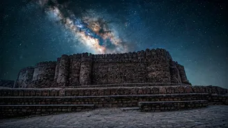 Capture Ancient Hill Fort Ruins During Midnight Photography Crawls
