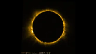 ESA’s Proba-2 mission captures annular solar eclipse