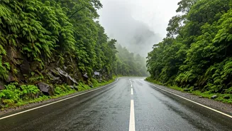 Rainy Weather Makes These Roads Even More Stunning