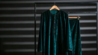 Winter Elegance: Must-Have Velvet Kurta Sets