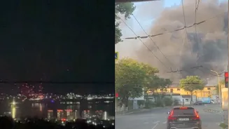 Ukraine Attacks Russia's Black Sea Fleet in Massive Drone And Missile Strike on Novorossiysk