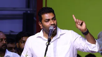 டெல்லி போராட்டம்: "தலைநகரில் ஜனநாயகம் நசுக்கப்படுவது வன்மையாகக் கண்டிக்கத்தக்கது" - ஆதவ் அர்ஜுனா