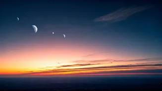Mercury, Venus, and Jupiter Align Along Western Twilight Horizon