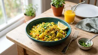 How swapping cereal for vegetable-loaded poha delivers antioxidants and complex carbs for morning energy