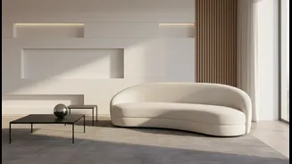 Curved Pieces Need Straightforward Function To Earn Their Extra Space