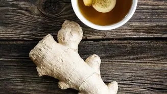 A Warm Ginger Compress May Soothe Tired, Stiff Muscles