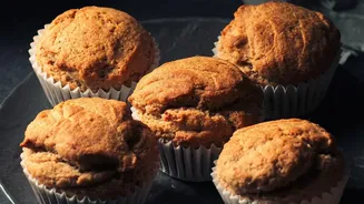 Recipes With Carrots: Carrot Muffins For Home Baking