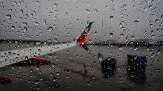 Heavy rain causes waterlogging, delays at Delhi airport, IndiGo advises