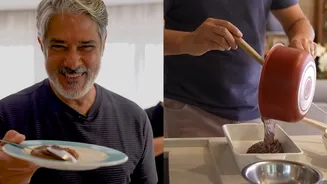 William Bonner ensinou o melhor brigadeiro do mundo e nós pegamos a receita para você