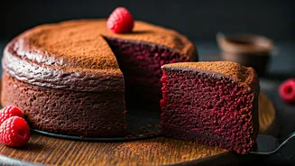Spectacular Beetroot Chocolate Sponge Cake Wins Over Social Media Bakers