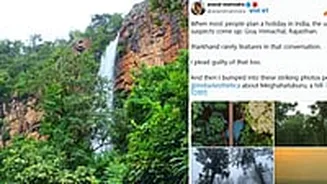 Anand Mahindra Discovers  Jharkhand's Lesser-Known Gem Meghahatuburu Hill-Station; Calls It The 'Hill Of Clouds'