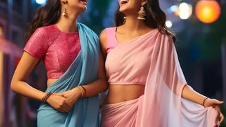 Young fashion enthusiasts breathe new life into vintage silk sarees with co ords
