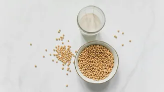 Soybeans v/s yellow peas: Comparing their protein content