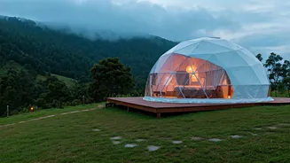 Ditch Hotels For Romantic Glamping Domes In Beautiful Munnar