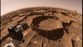 Curiosity Finds Giant Honeycomb Ridges In Martian Terrain That Looked Smooth From Afar