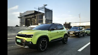 Jeep Avenger 2027 se rende à grade iluminada e aparece antes no Brasil