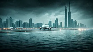 UAE Weather Woes: Rain Disrupts Dubai, Impacts Flights