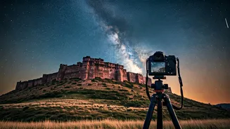 Midnight Hill Fort Long-Exposure Photography Is Next-Gen India's Weekend Craze