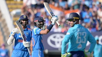 IND vs ENG: Team India End Six-Match Losing Streak in UK, Key Stats From Clinical Edgbaston Win in 1st ODI