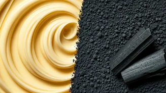 Shea Butter And Charcoal Are Beauty Opposites