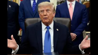 Russia bill, 100% tariff: What Trump signs tonight