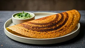 Pesarattu Perfection: Unveiling Andhra's Signature Green Gram Dosa Delight