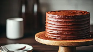 The Most Requested Vintage Style Dark Chocolate Cake Online