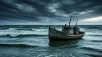 Stormy Seas Force Gujarat Fishermen To Stay Docked All Week