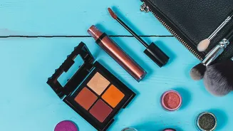 Simple Colourful Eyeshadow Application Ideas To Match Navratri Wardrobe Colors