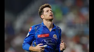 Why Mitchell Santner not playing in RR vs MI?