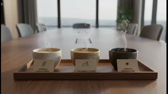 Why single-origin custom roast flights elevate standard business coffee meetups into sensory experiences